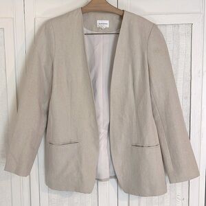 Club Monaco Linen and silk Blazer flax - Size 10